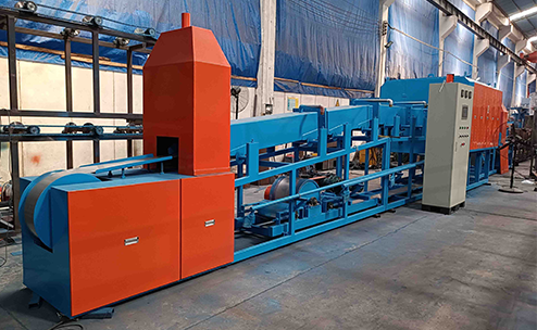 Newly continuous bright stainless steel annealing heat treatment furnace for stamping parts